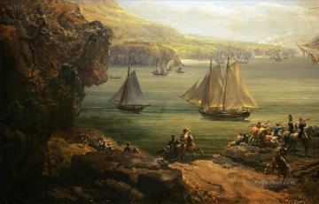 プルスイヴァンテ海戦の戦い Oil Paintings